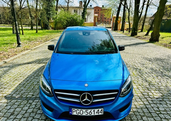 Mercedes-Benz Klasa B cena 66000 przebieg: 80900, rok produkcji 2015 z Rakoniewice małe 106